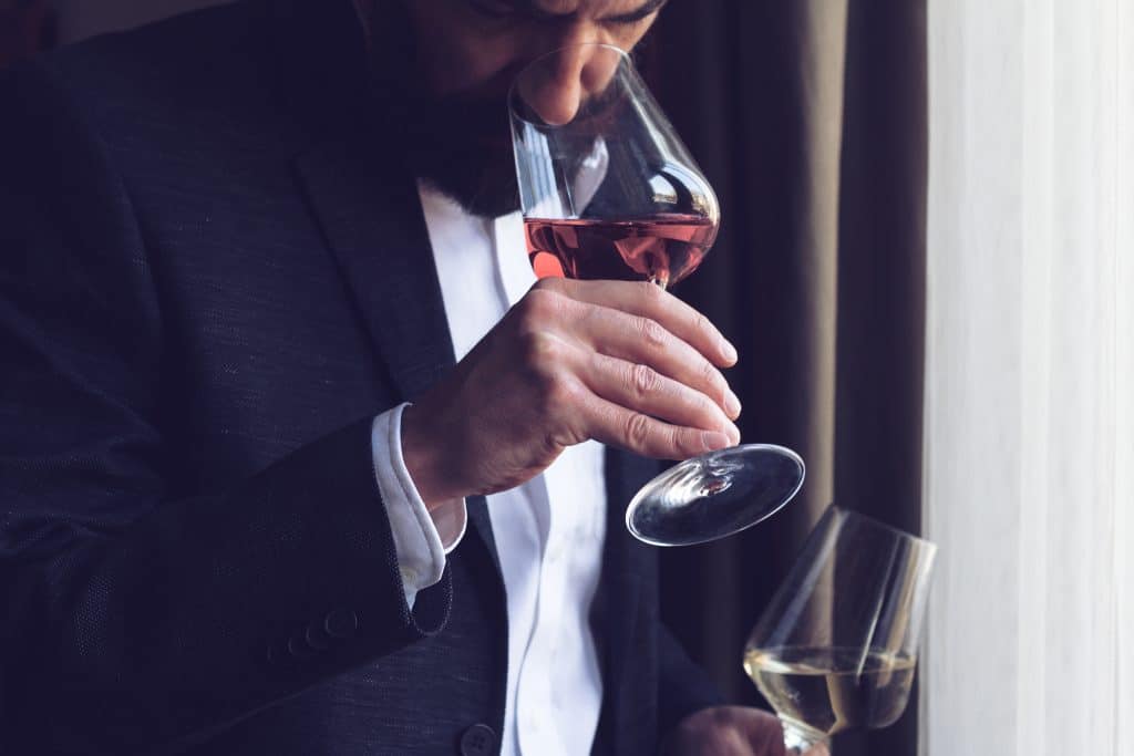 dégustation de vins à un concours