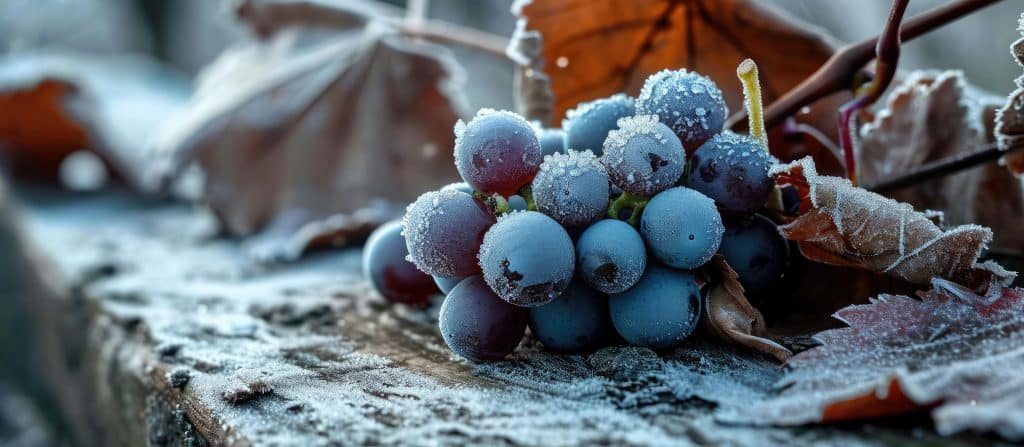 gel impactant les vignes