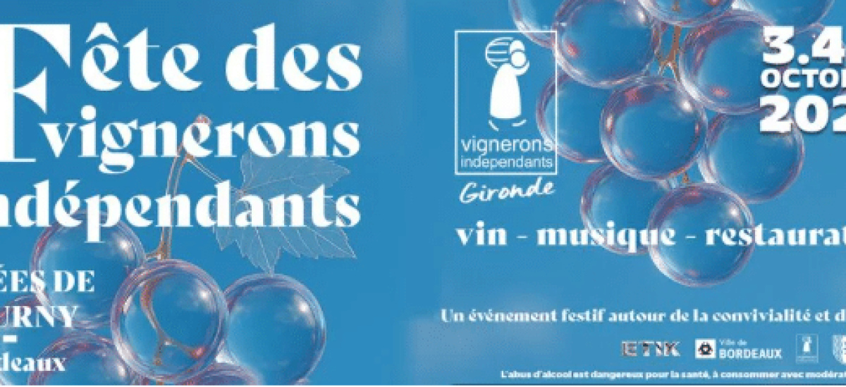 Fête des Vignerons Indépendants 2025 aux Allées de Tourny à Bordeaux